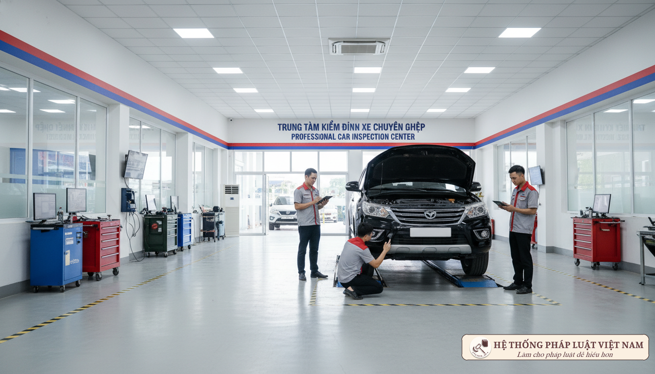 Đăng kiểm xe cơ giới 2024