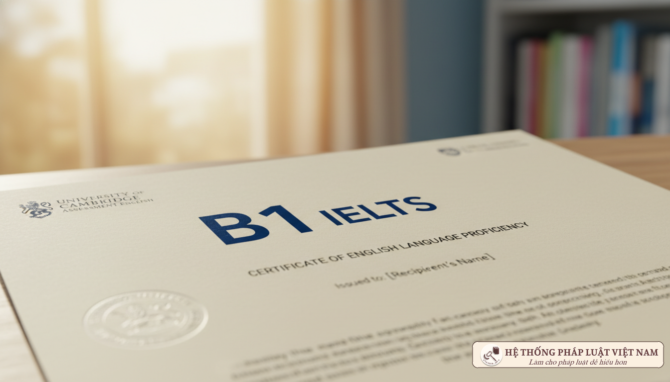 Quy đổi chứng chỉ B1 sang IELTS