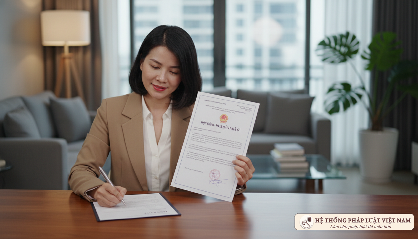 Hợp đồng mua bán nhà ở
