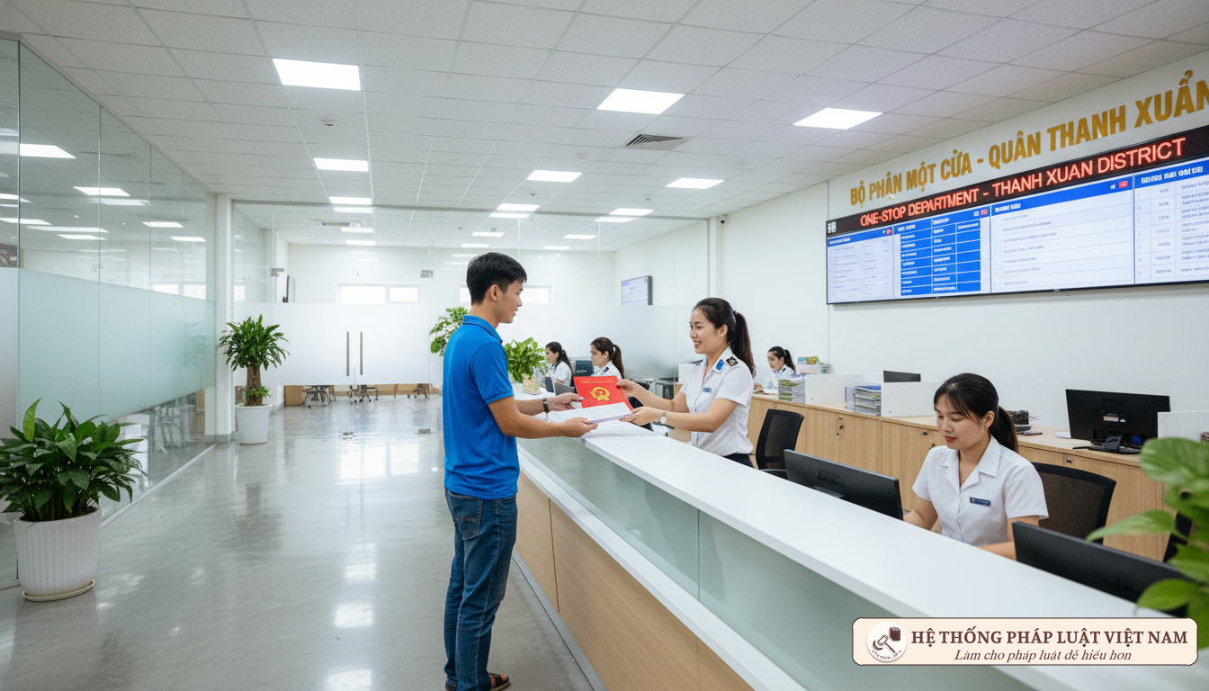Thủ tục hành chính đất đai tại bộ phận một cửa