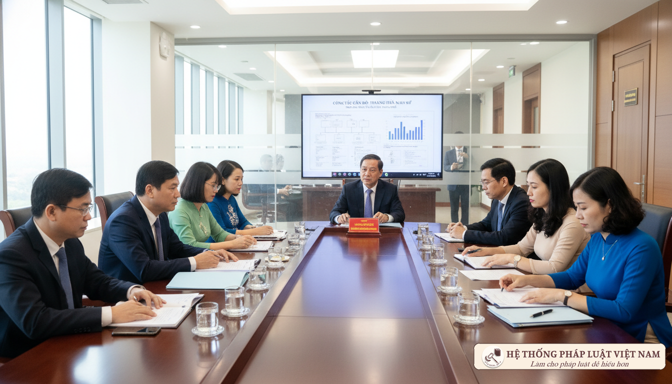 Hội đồng xét nâng ngạch công chức làm việc chuyên nghiệp