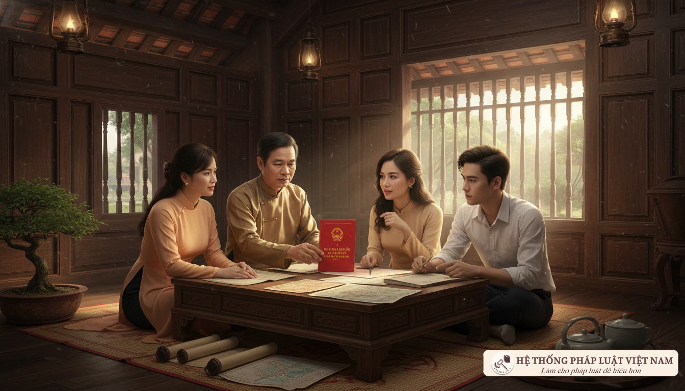Con ra ở riêng: Khi nào được quyền &quot;đòi&quot; cha mẹ chia đất theo Luật Đất đai 2024?
