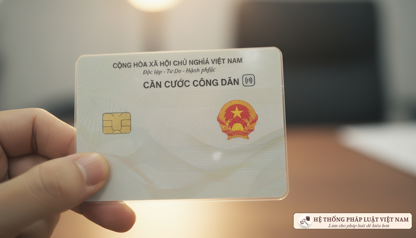 Mẫu thẻ Căn cước công dân gắn chip điện tử