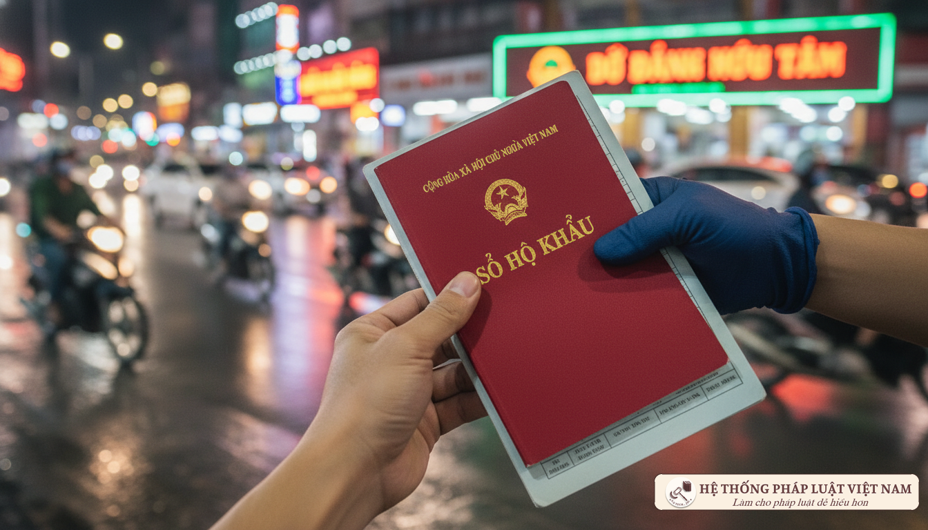 Kiểm tra sổ hộ khẩu