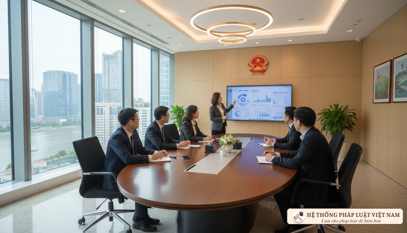 Môi trường làm việc công sở hiện đại