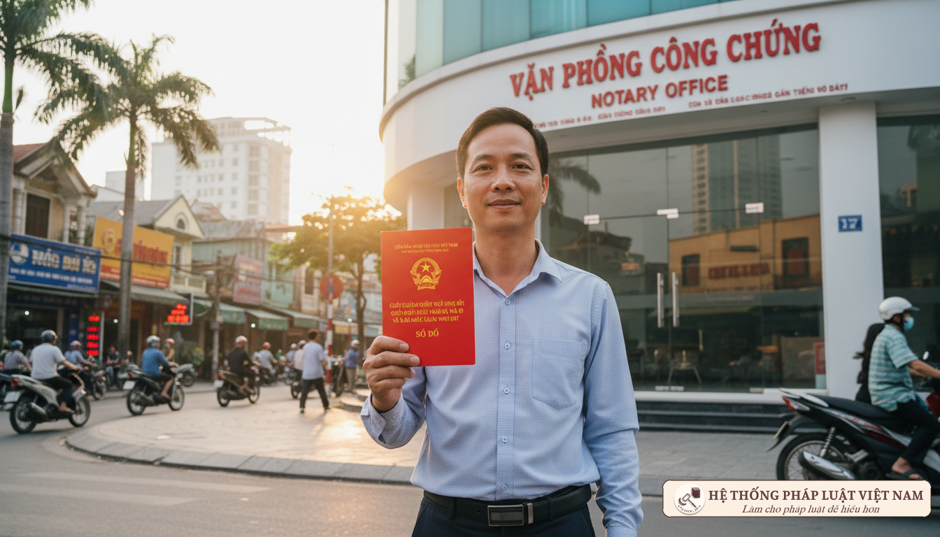 Công chứng Sổ đỏ ở đâu? 4 địa điểm &quot;vàng&quot; và mức phí mới nhất 2024 bạn cần biết
