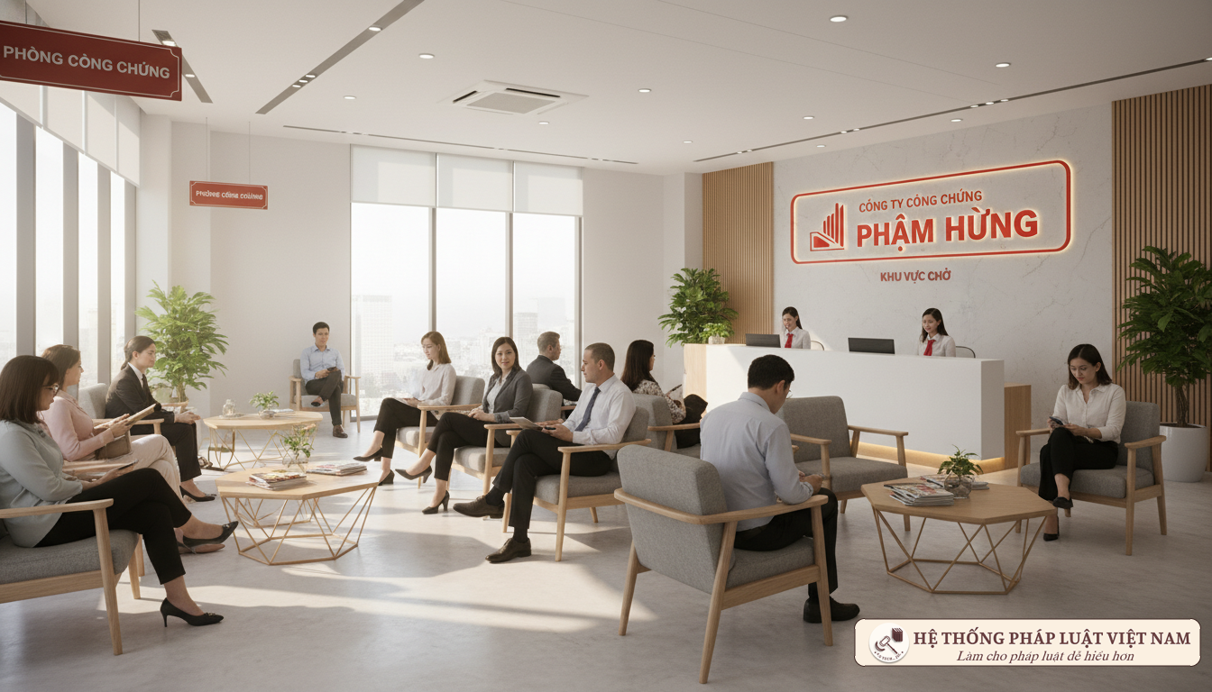 Văn phòng công chứng hiện đại tại Việt Nam