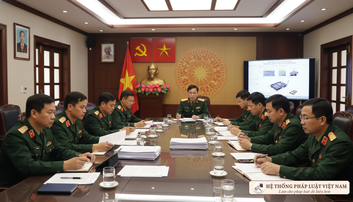 Hội nghị phổ biến chính sách pháp luật trong quân đội