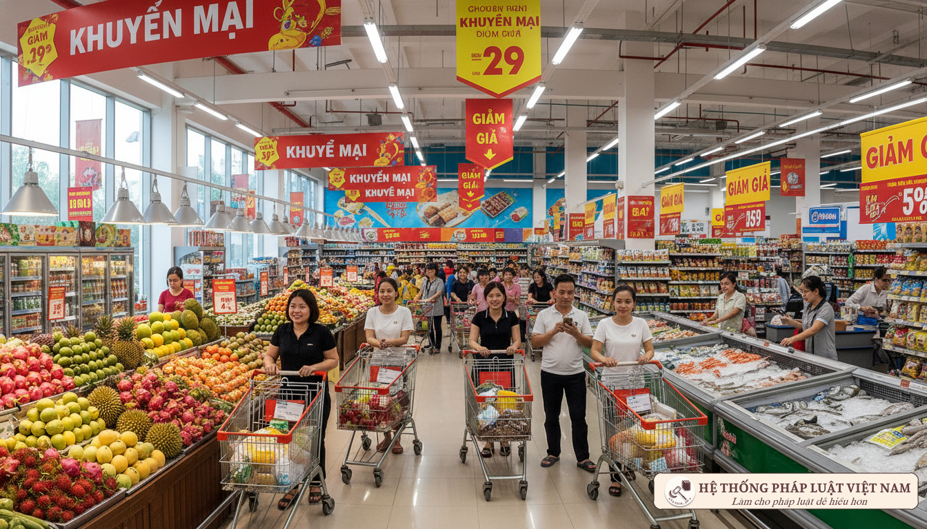 Khuyến mại tại siêu thị Việt Nam