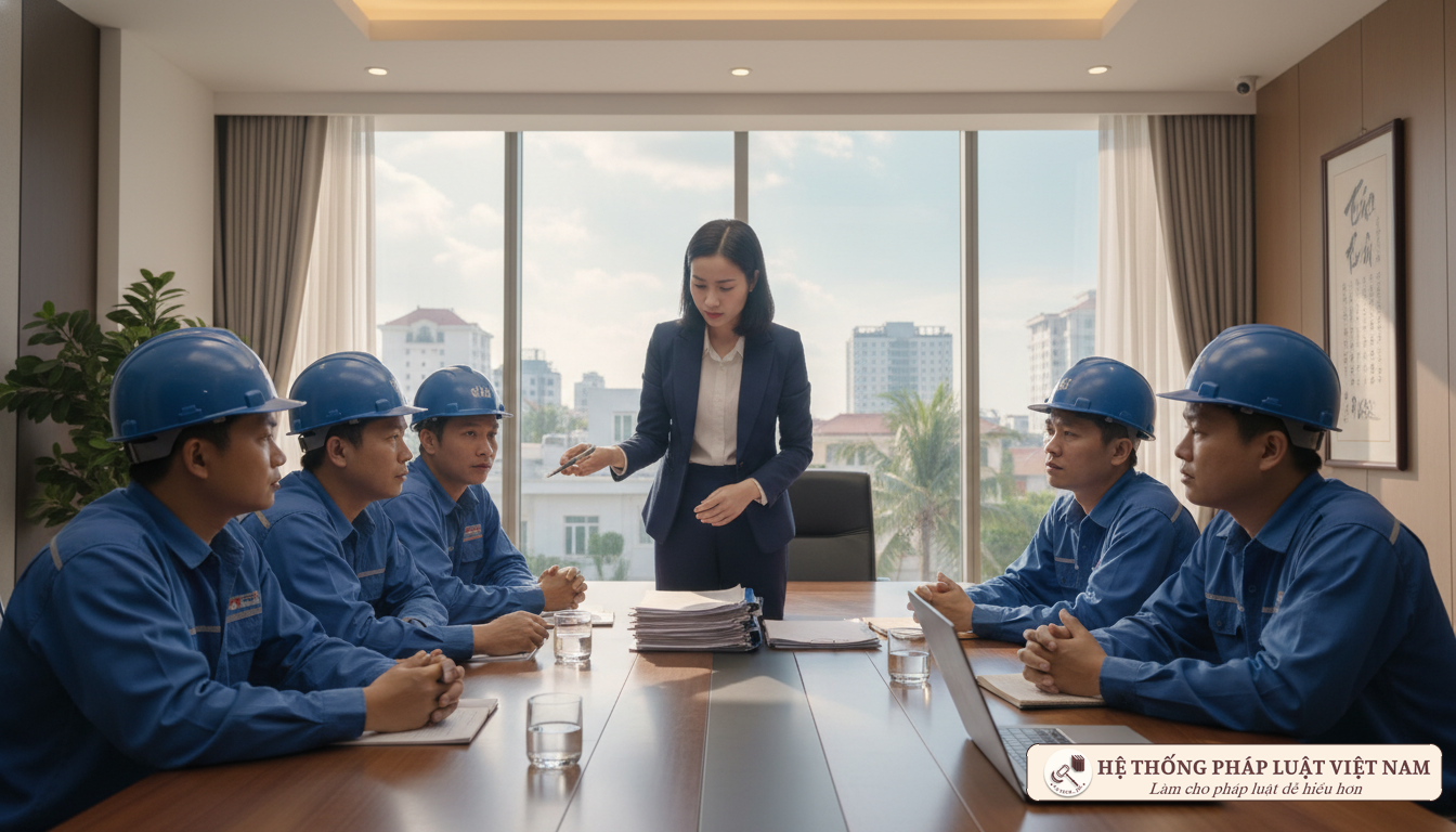 Luật sư tư vấn pháp luật cho người lao động