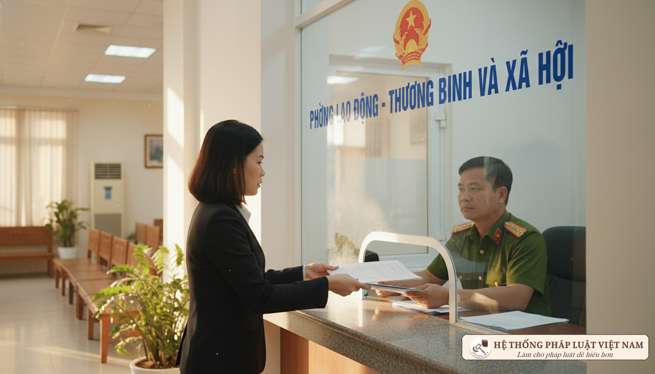 Nộp hồ sơ khiếu nại tại Phòng Lao động Thương binh và Xã hội