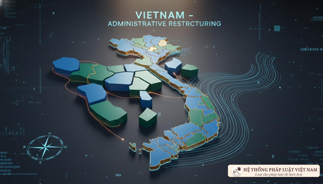 Bản đồ hành chính Việt Nam 2025
