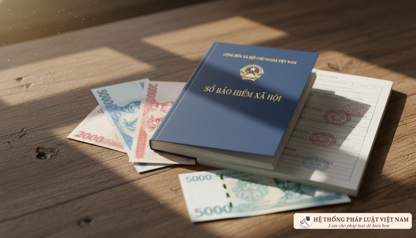 Sổ bảo hiểm xã hội và tiền Việt Nam