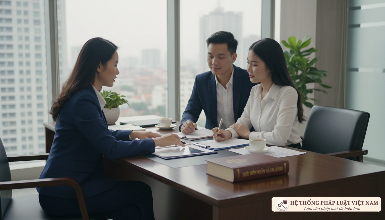 Luật sư tư vấn pháp luật hôn nhân gia đình