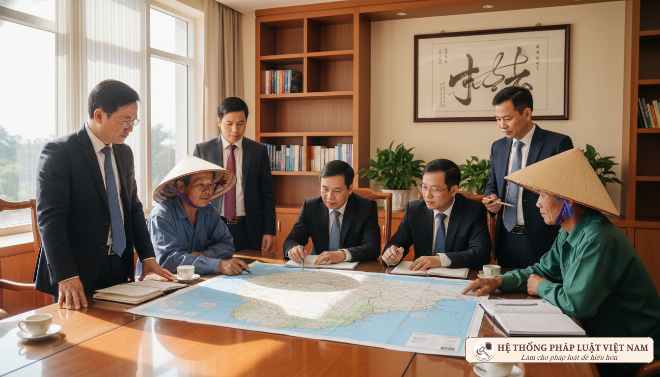 Thảo luận bản đồ chỉ dẫn địa lý
