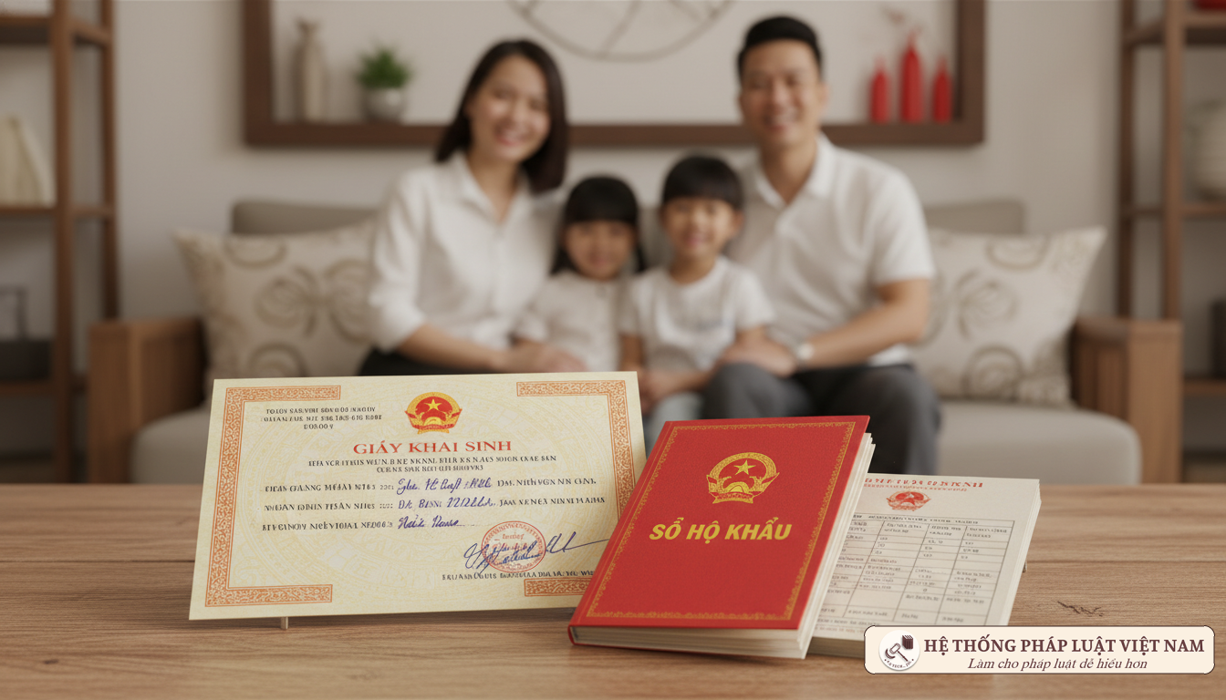 Giấy tờ đăng ký cư trú cho trẻ em