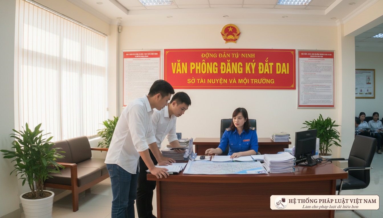 Hướng dẫn thủ tục sang tên Sổ đỏ tại cơ quan chức năng