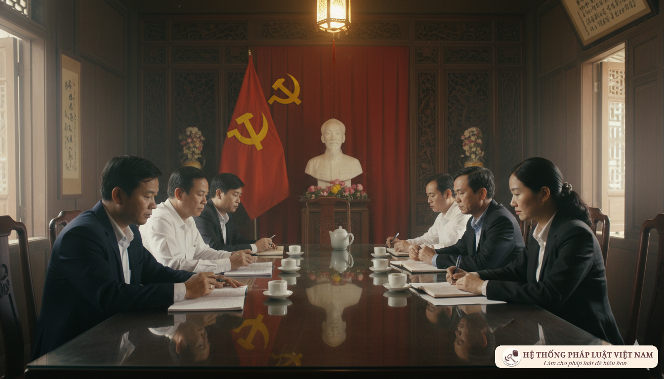 Họp chi bộ Đảng Cộng sản Việt Nam