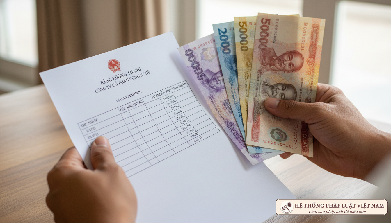 Thu nhập từ tiền lương tiền công
