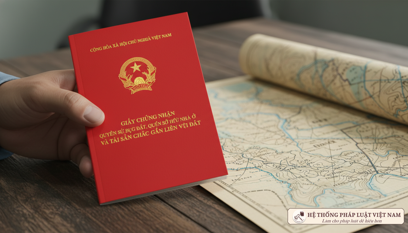 Sổ đỏ và bản đồ quy hoạch đất đai