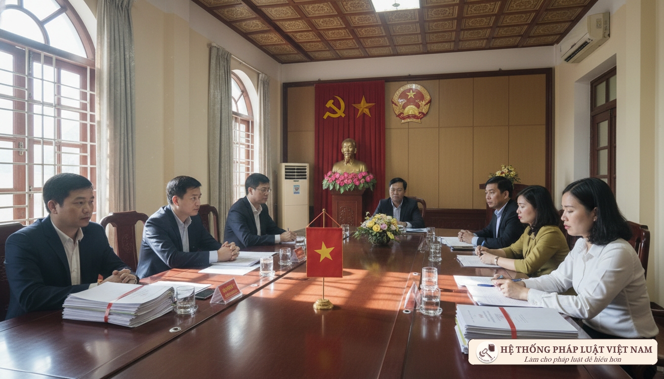 Hòa giải tranh chấp đất đai tại UBND xã