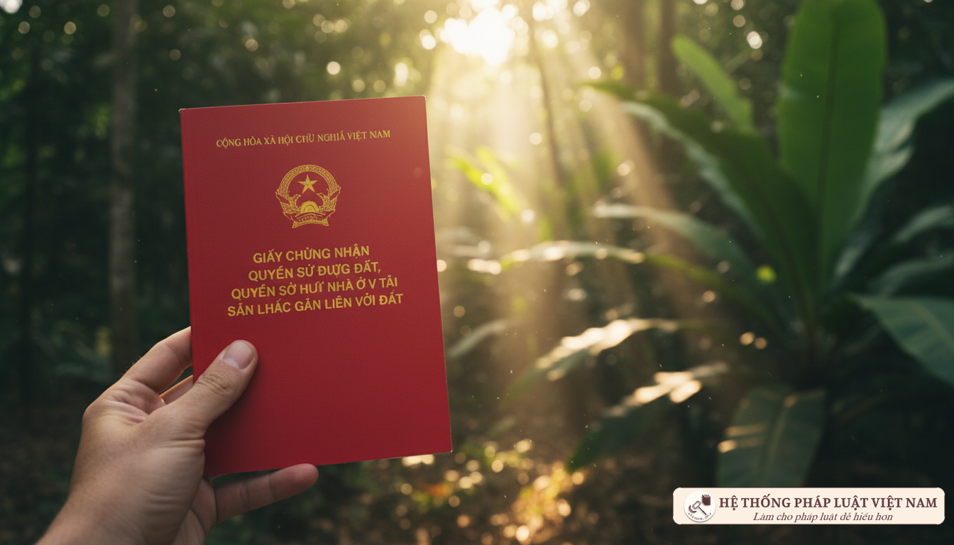 Cấp Sổ đỏ cho đất rừng phòng hộ