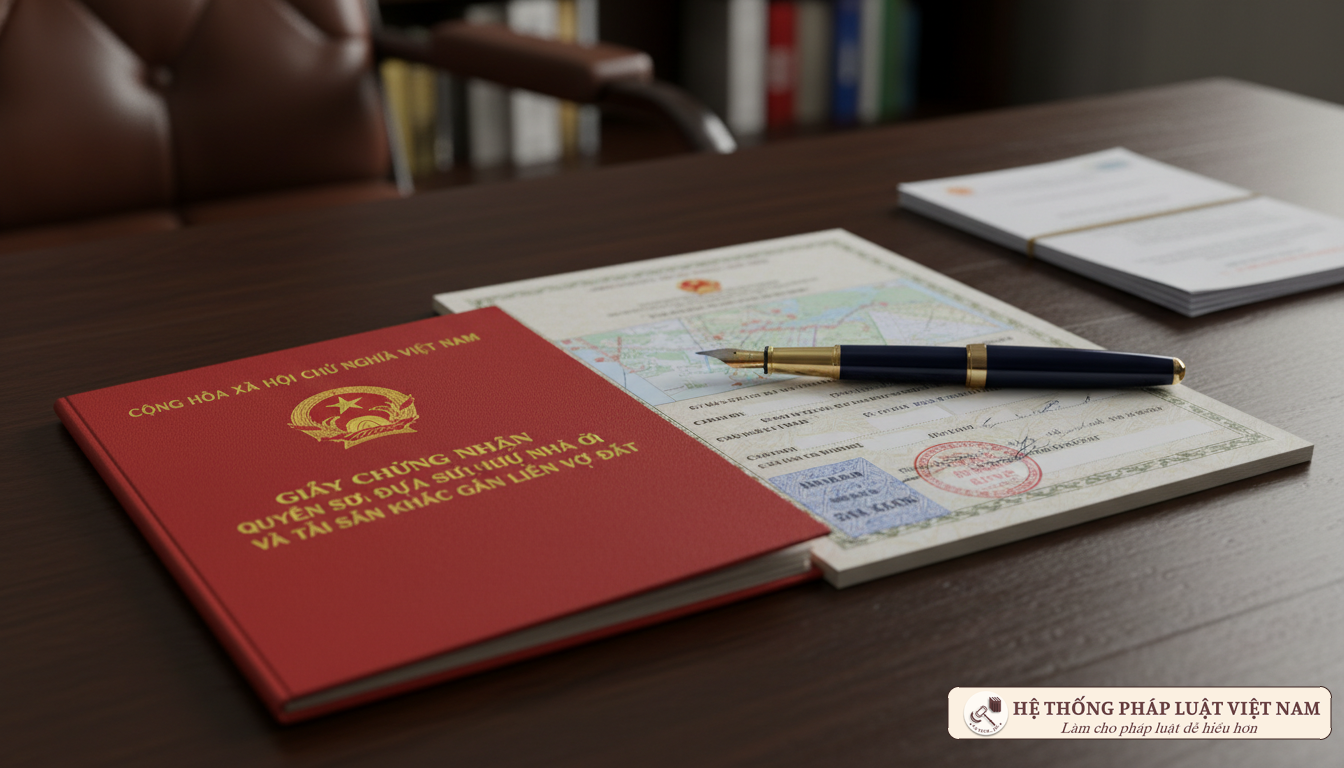 Sổ đỏ và các thủ tục pháp lý liên quan