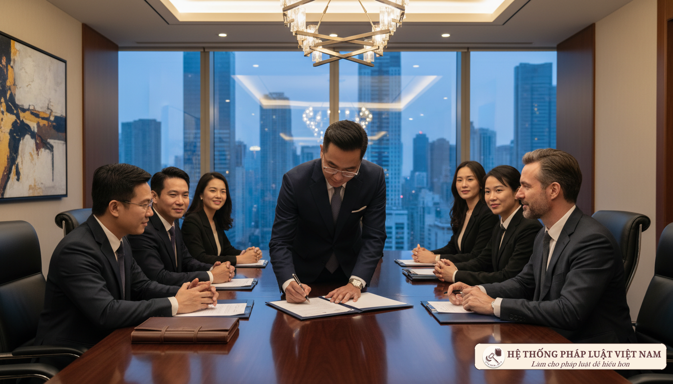 Hợp đồng giữa công ty mẹ và công ty con