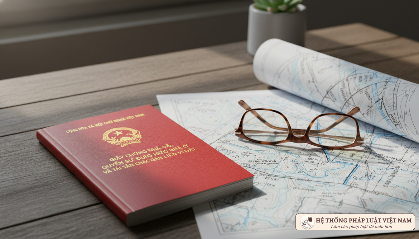 Giấy chứng nhận quyền sử dụng đất và bản đồ địa chính