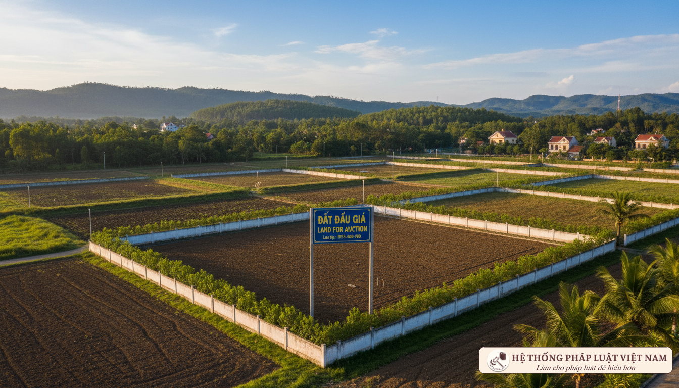 Khu đất quy hoạch đấu giá