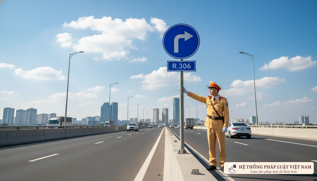 Cảnh sát giao thông Việt Nam kiểm tra tốc độ phương tiện
