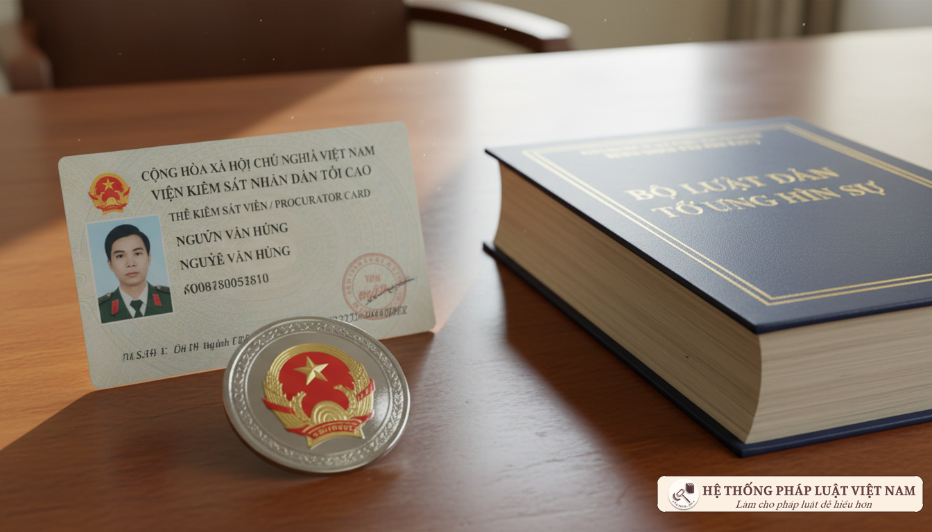 Mẫu thẻ công chức ngành Kiểm sát