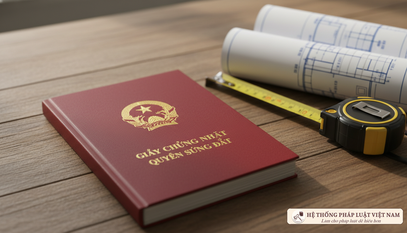 Sổ đỏ và bản đồ địa chính