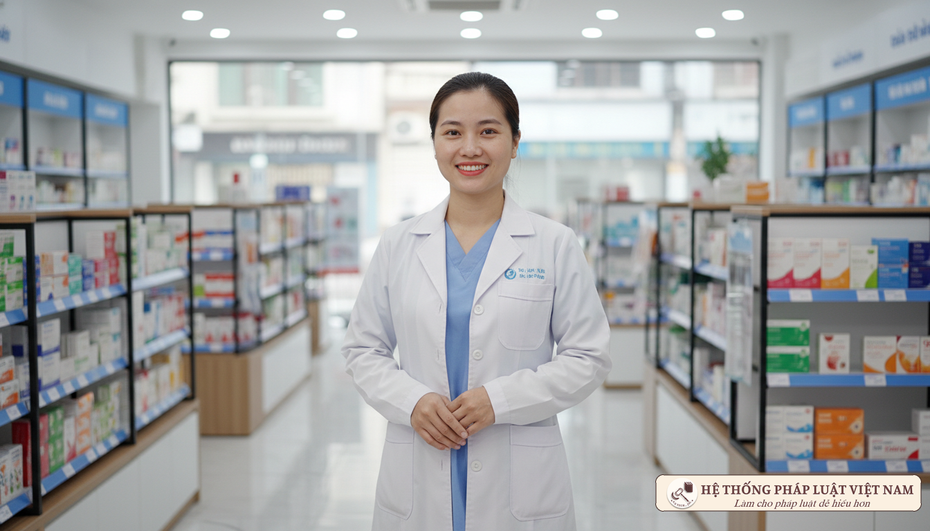 Dược sĩ tư vấn tại nhà thuốc Việt Nam đạt chuẩn GPP