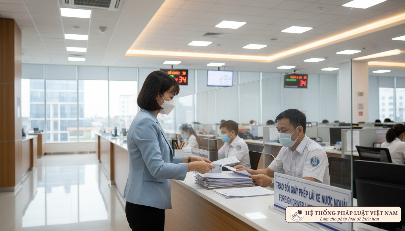 Thủ tục đổi bằng lái xe khác tỉnh tại Việt Nam năm 2020