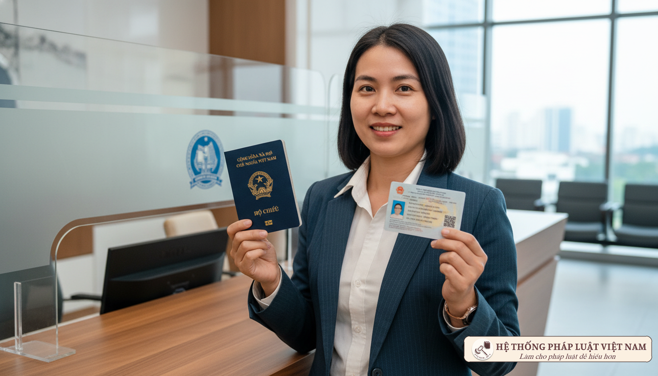 Làm hộ chiếu với thẻ CCCD mới