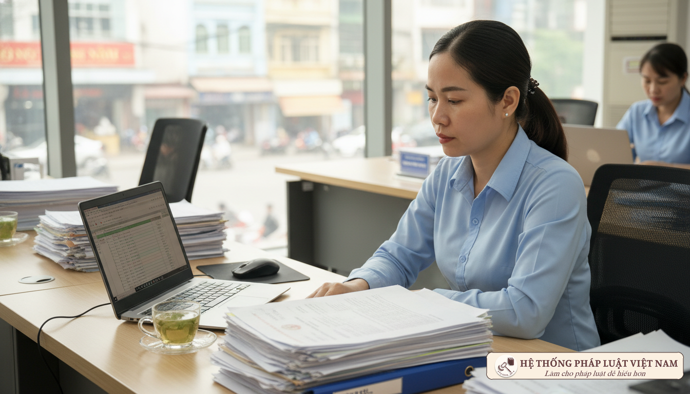 Cán bộ công chức làm việc tại cơ sở