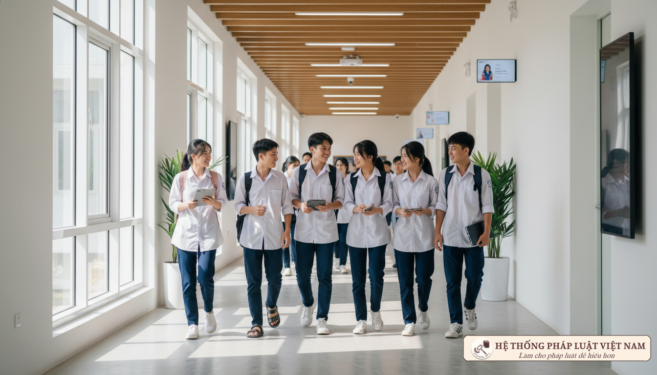 Học sinh Việt Nam trong môi trường giáo dục mới