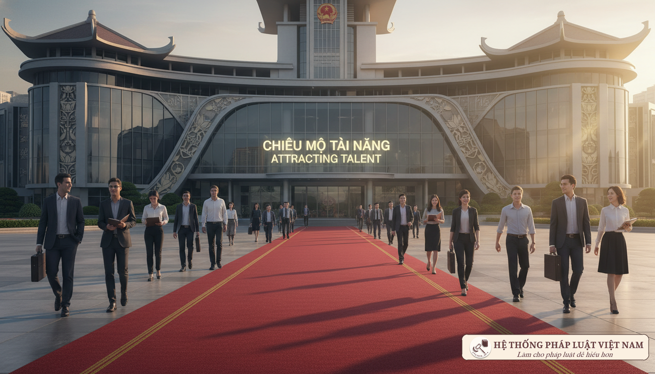 Chính sách thu hút nhân tài khu vực công