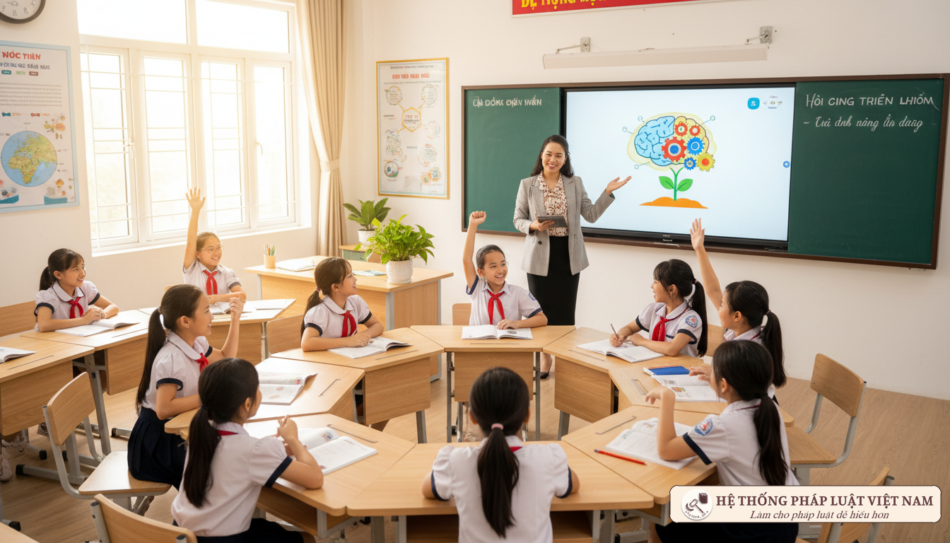 Lớp học hiện đại tại Việt Nam