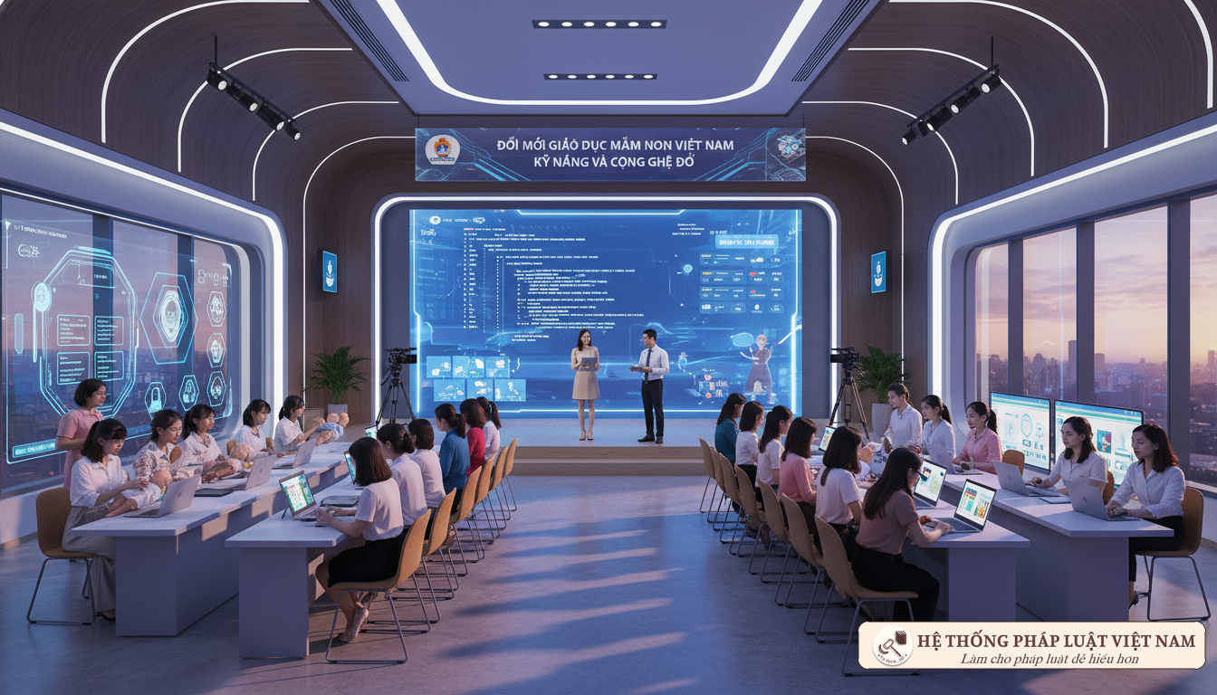Tập huấn giáo viên mầm non nâng cao nghiệp vụ