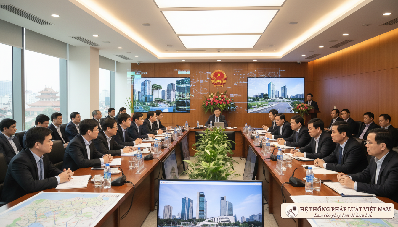 Cuộc họp về quy hoạch và đầu tư công tại Việt Nam
