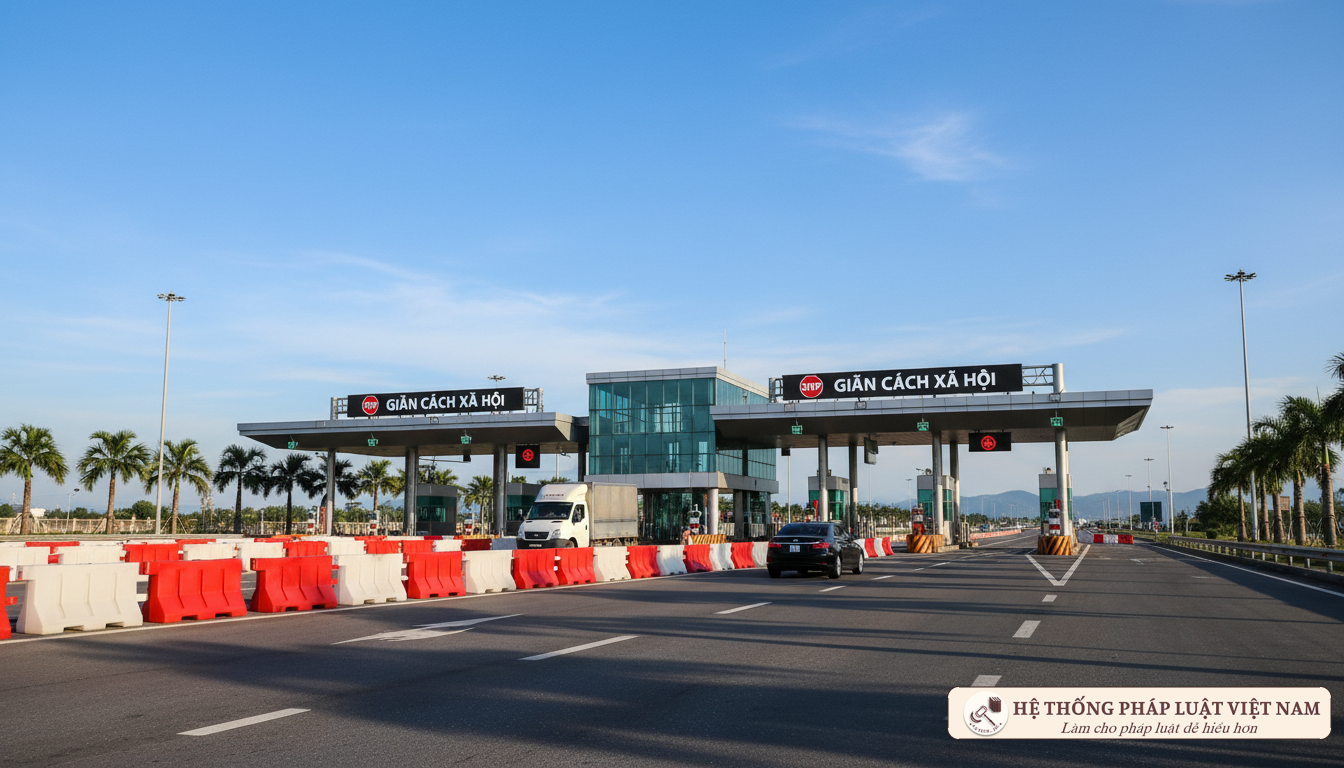 Dừng thu phí đường bộ tại các tỉnh giãn cách theo Chỉ thị 16: Những điều cần biết
