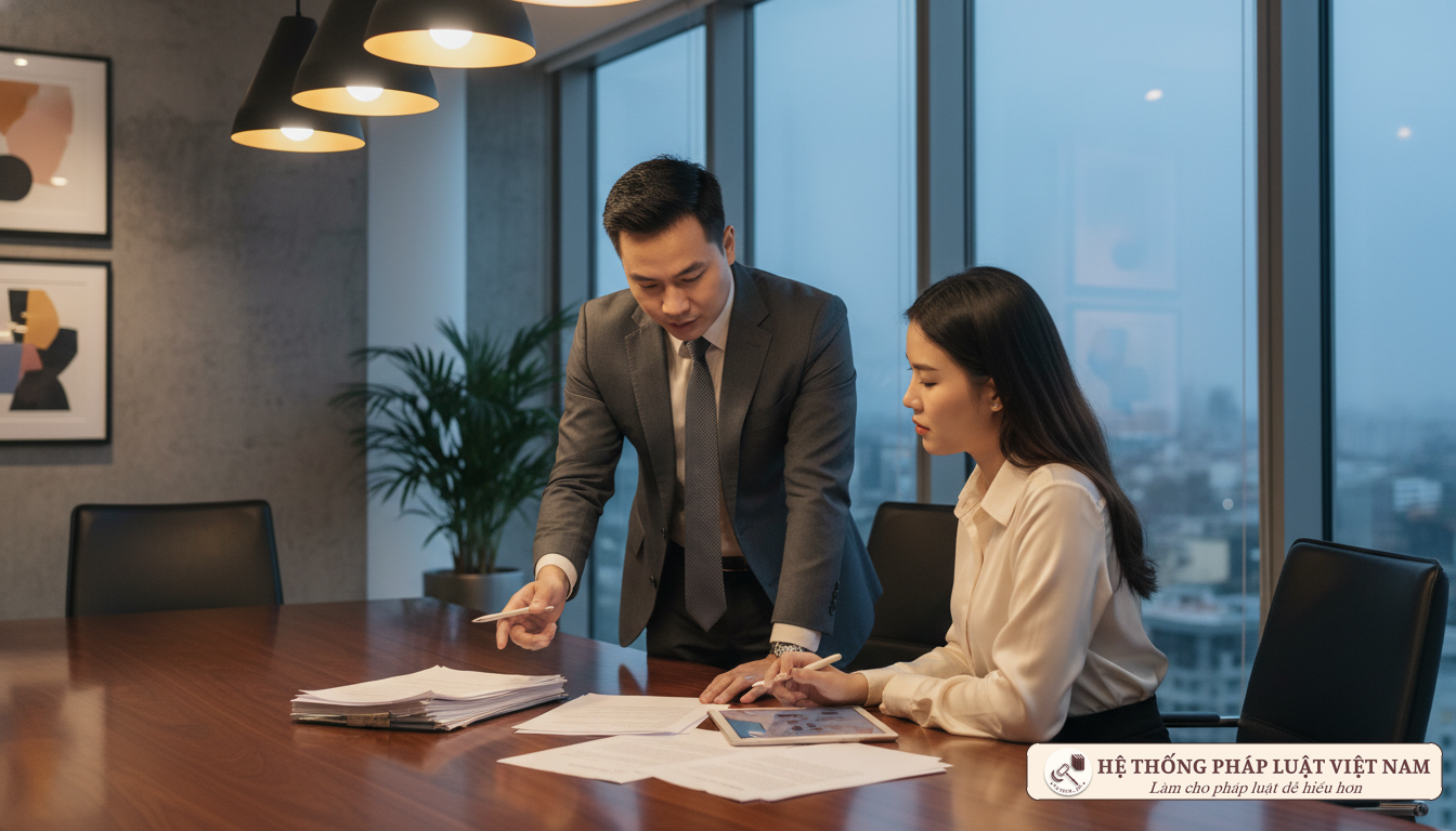 Luật sư tư vấn cho đương sự