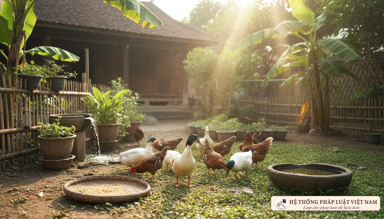 Chăn nuôi nông hộ tại Việt Nam