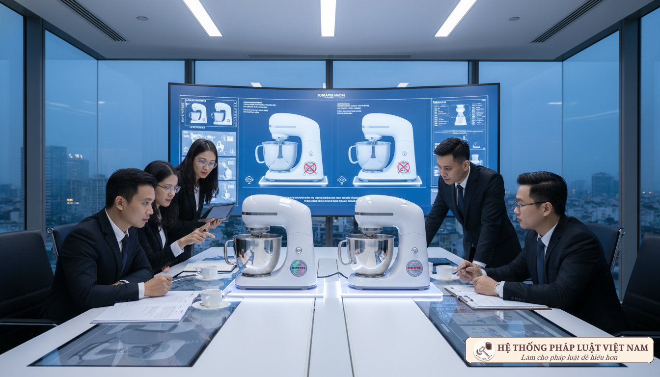 So sánh sản phẩm xâm phạm sở hữu trí tuệ