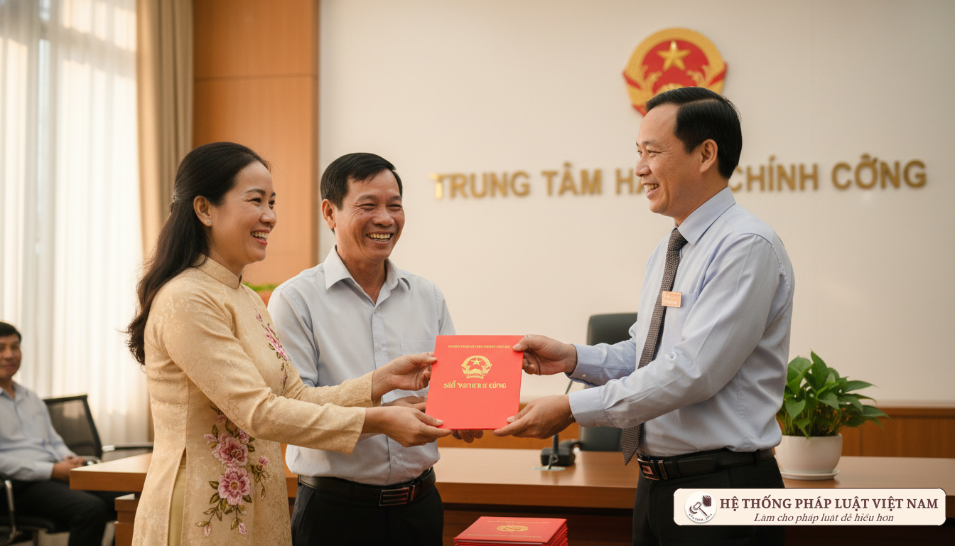 Thủ tục cấp sổ đỏ 2024