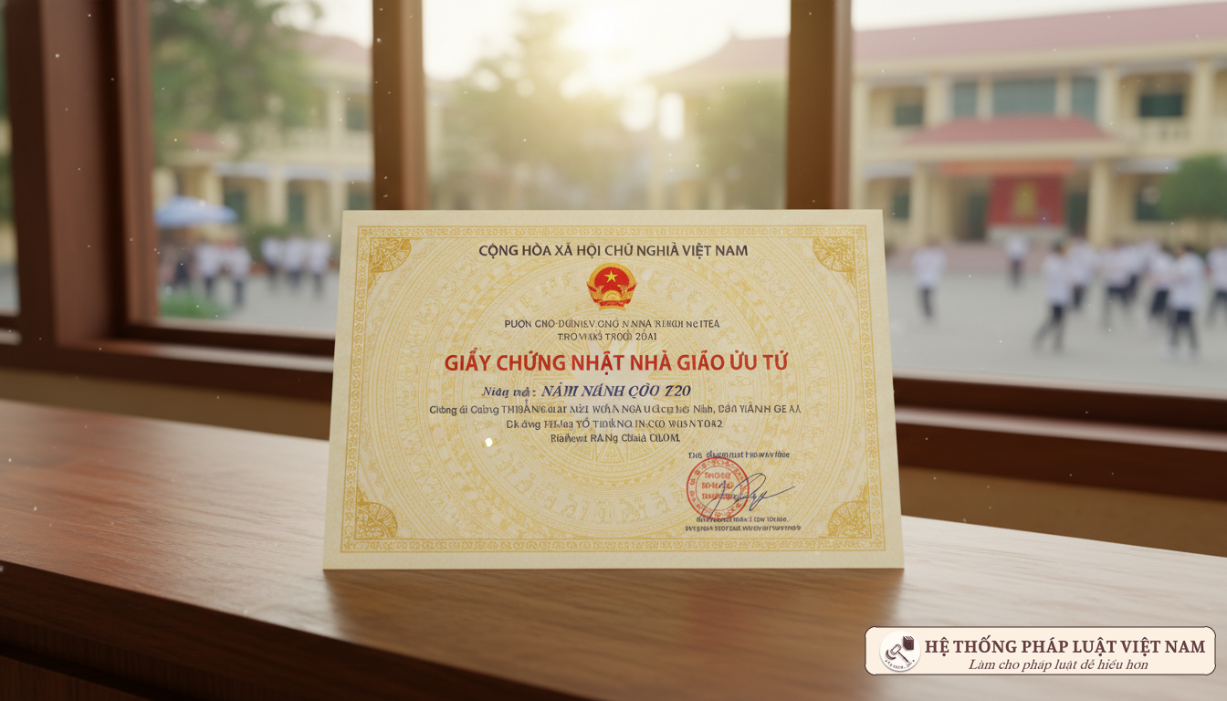 Chứng chỉ bồi dưỡng giáo viên mầm non