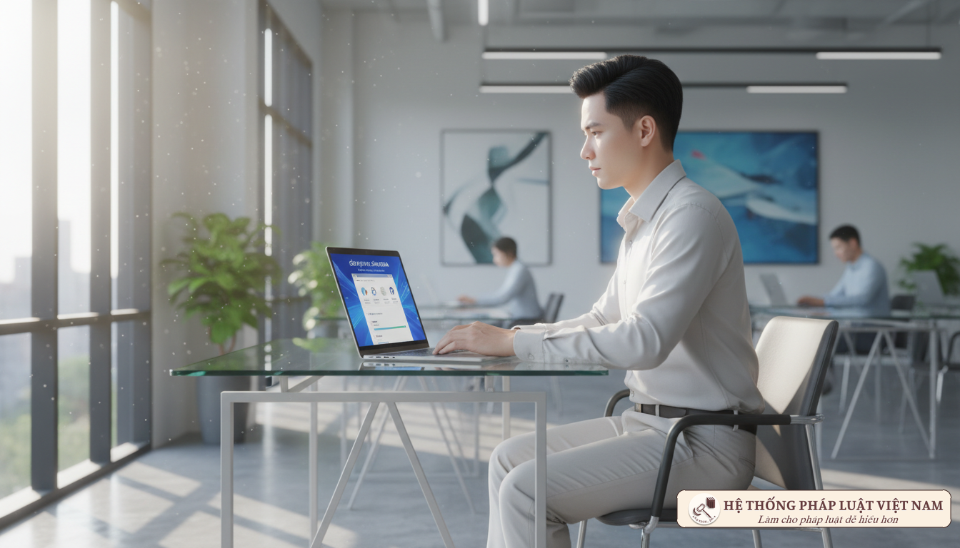 Người dân tra cứu mã định danh trực tuyến