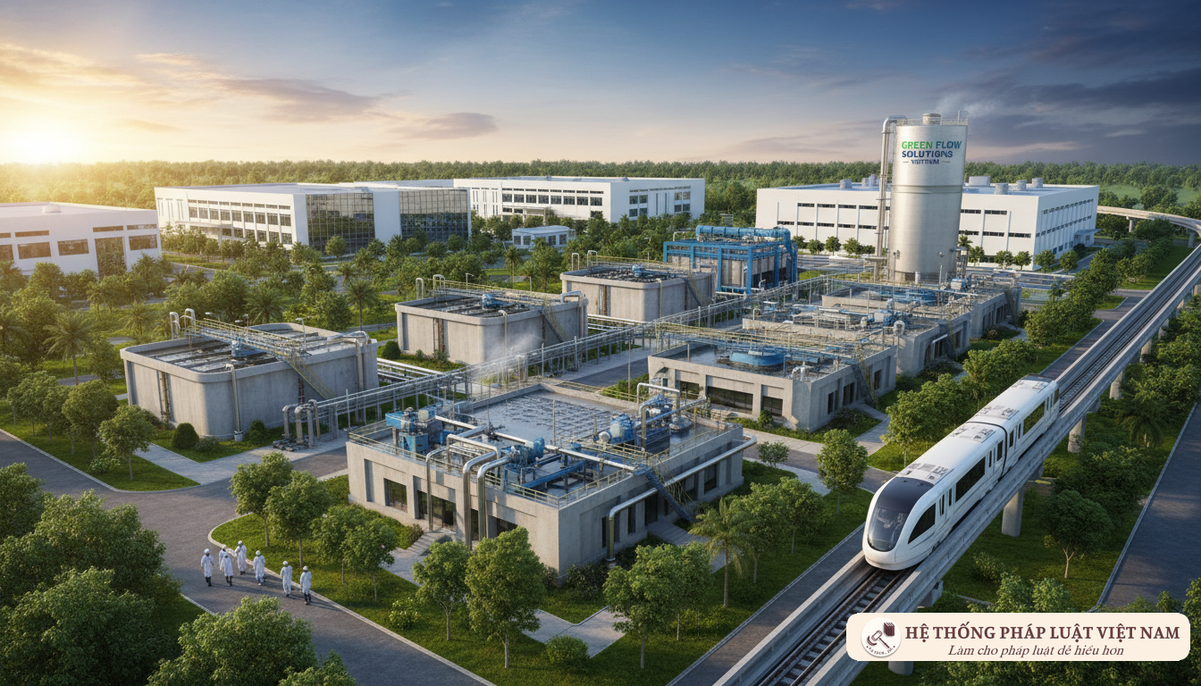 Hệ thống xử lý nước thải công nghiệp hiện đại đạt chuẩn môi trường